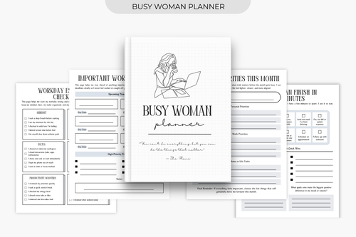 Busy Woman Planner